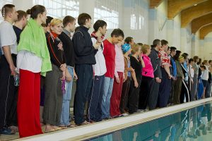 Соревнования клуба в Бассейне «Солнечный» - Школа плавания для взрослых MEVIS. Сеть бассейнов